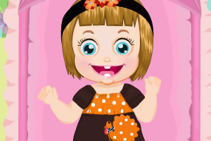 照顾宝贝梅丽莎