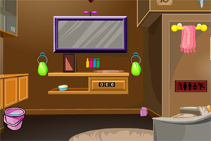 逃出打闹后的房子