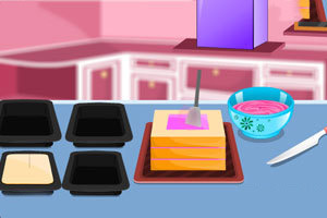 美味的城堡蛋糕