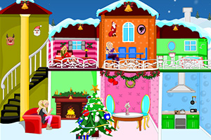 装饰芭比娃娃房