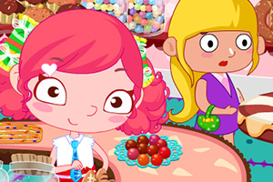 糖果女孩爱偷懒