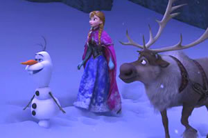 冰雪之地找雪花