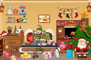 圣诞屋找东西