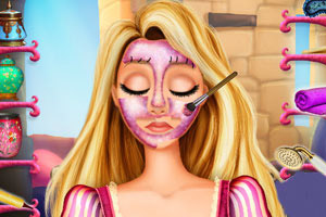 长发公主爱美容