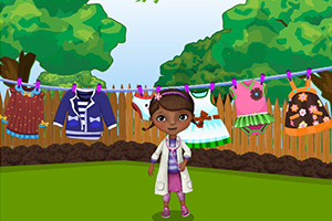 玩具医生洗衣服