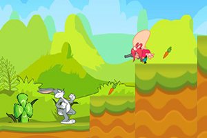 兔子偷吃胡萝卜