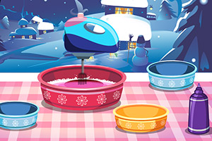 圣诞节纸杯蛋糕