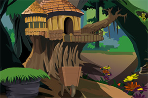 逃离独特的树屋