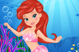 美人鱼宝贝沐浴时光