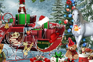 雪人的圣诞寻物