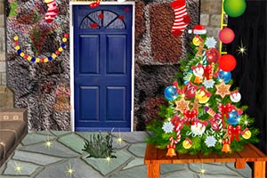 逃出圣诞装饰房间