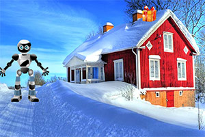 圣诞老人大雪逃脱