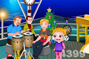 可爱宝贝新年聚会