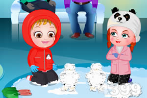 可爱宝贝新年聚会