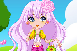 可爱女孩茶话会