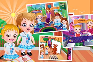 可爱宝贝识季节