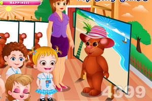 可爱宝贝识季节