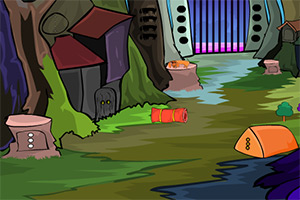 小狗森林房子逃脱