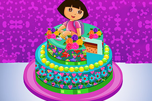 美味的朵拉蛋糕