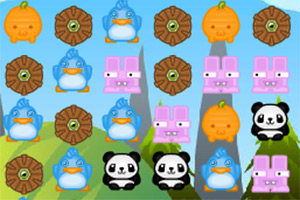 熊猫乐园对对碰