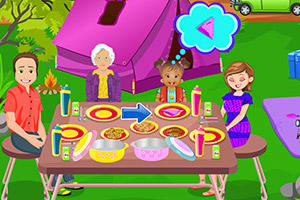 雏菊宝贝去露营