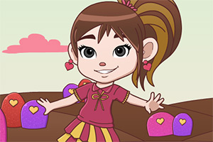 活泼开朗的小女孩