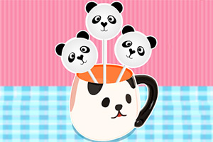 熊猫迷你棒棒糖