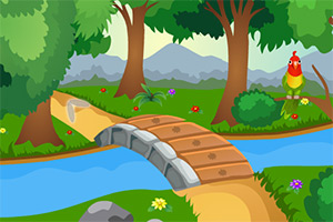 爱情鸟逃出森林