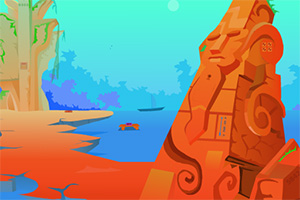 逃离废弃金字塔