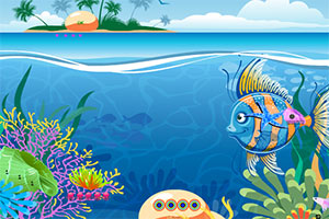 海底热带鱼逃脱