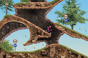 超能陆战队骑自行车