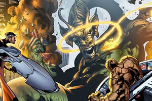 神奇四侠漫画找字母