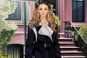 女孩与德鲁手提包