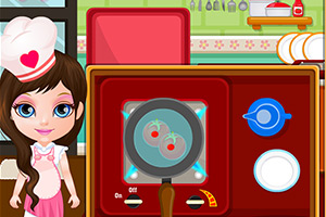 芭比宝贝做披萨