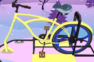 制作冰上自行车