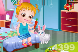 可爱宝贝春季大扫除