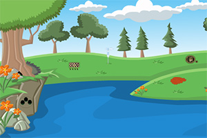 猫头鹰湖边逃生