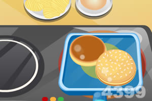 莉莉的午餐汉堡