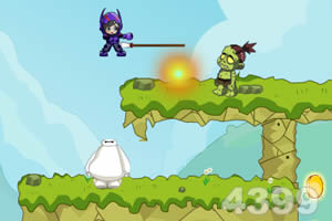 超能陆战队大战僵尸