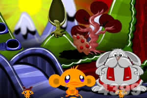 逗小猴开心小鸡咕咕