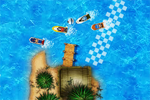 水上摩托竞速赛