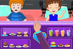 浪漫的咖啡馆日