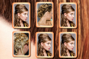 发型风格记忆卡