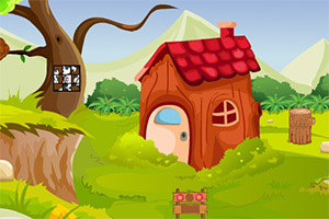 可爱的小鸟逃出鸟笼