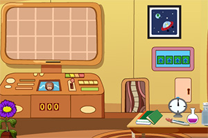 奇怪实验室逃脱小游戏