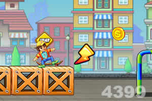 特技滑板少年无敌版