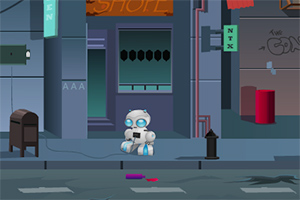 城市机器人逃生