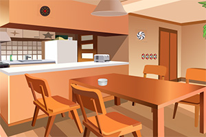 逃出最喜欢的房子