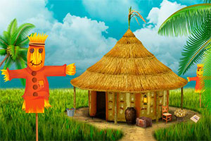 拖拉机逃离农场