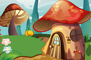 小精灵蘑菇屋逃脱